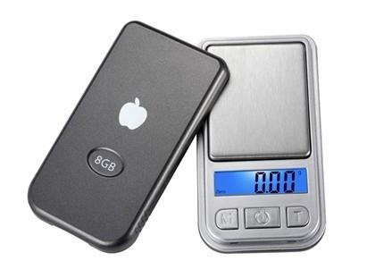 LCD display and calibration function pocket scale