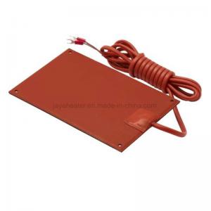 China 12V Silicone Rubber Heating Element 1.5mm 400deg Heat Silicone Pad supplier