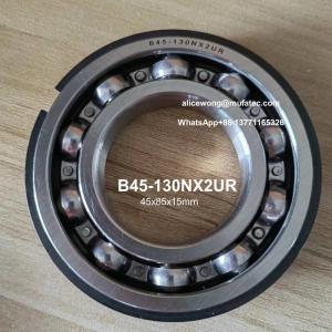China B45-130NX2UR Deep Groove Ball Bearing 45x85x15mm With Snap Rings for Automobile Transmission Systems wholesale