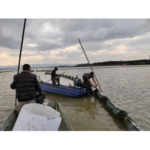 China Efficiently Control Silt and Suspended Sediment Migration with Silt Curtain PVC Skirt Material wholesale