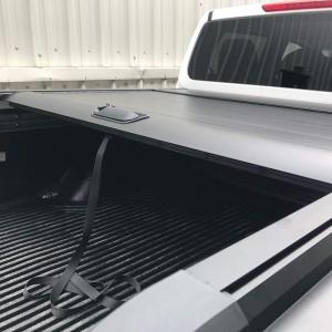 Aluminum Tonneau Bed Cover Hard Retractable Universal Pickup Bed Cover