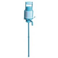 China Blue Plastic Hand Operated Drinking Water Pump For Bottled Water on sale