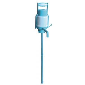 Blue Plastic Hand Operated Drinking Water Pump For Bottled Water