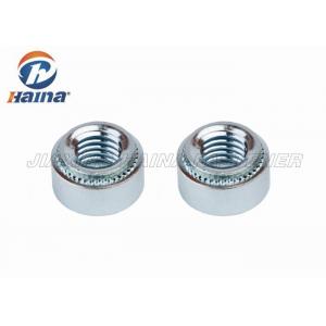 China Zinc plated Round Head Convenient Self Clinch Rivet Nuts For Sheet Metal supplier