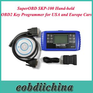 China SuperOBD SKP-100 Hand-held OBD2 Key Programmer for USA and Europe Cars supplier