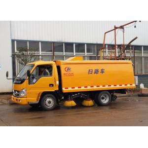 China Right Hand Drive Mini Road Sweeper Truck , 2.5CBM Road Cleaning Truck supplier