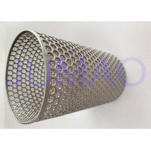 China Éléments filtrants agglomérés en métal, fil Mesh Filter Cylinder High Temperature résistant supplier