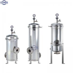 China China Manufacturer 7core 40 inch industrial water filter housing High Flow stainless steel multi cartridge water filter supplier