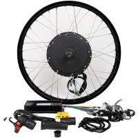 China 1500w 48v rear wheel bicycle conversion kit with battery on sale