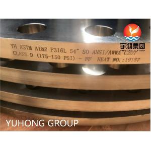 SOFF ANSI/AWWA C207 CLASS D Flange Steel Flanges ASME ASTM BS 175-150 PSI,86PSI