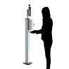 All In One 1000ml Contactless Sanitizer Dispenser Face Recognition