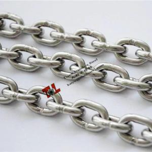 China SUS 304 316 Stainless Steel Janpanese Standard Short Link Chain with diameter 5mm supplier