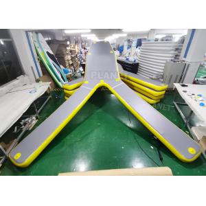 China Inflatable Water Park Australia Floating Y Shape Inflatable Water Sports Y Pontoon Platform Parking Dock supplier