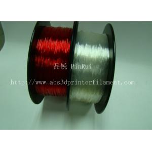China Elastic / Rubber Flexible 3d Printer Filament 1.75mm / 3.0mm 1.3Kg / Roll Filament wholesale