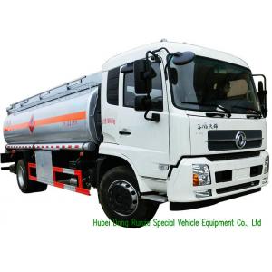 China Large Capacity Oil Tanker Truck , Fuel Delivery Tankers With DFA Chassis wholesale