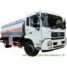 China Large Capacity Oil Tanker Truck , Fuel Delivery Tankers With DFA Chassis wholesale