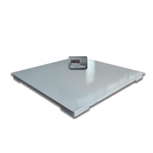 China Stable Floor Weighing Scales A12e Indicator 2*2m Large 10 Ton Digital Auto Off supplier