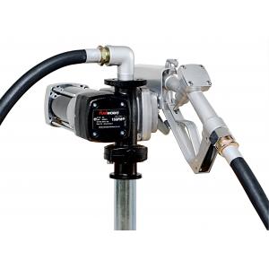 Explosion Proof fuel oil pumps transfer 20GPM / 76LPM with 12/24/120V motor and lockable nozzle holder extensible tube