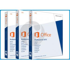 China Hot selling  Microsoft Office 2013 Professional Software retailbox supplier