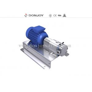 China Fluid Control High Purity Pumps , Rotary Lobe Pump Honney Commestic  Food Transfer supplier