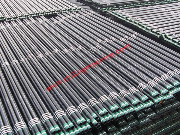 API ASME Drill Pipe Casing , Round 5m Seamless Stainless Steel Casing Pipe