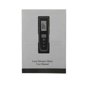 Grey Digital Laser Distance Meter , Precision Laser Distance Measurement Display Accuracy 1mm
