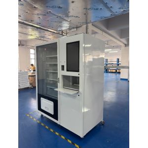 China Convenient Fast Food Vending Machine With Built-In Microwave Oven for heating 24/7 access to fresh meals wholesale