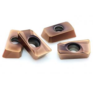 TiCN Coated Carbide Indexable Milling Inserts Roughing / Semi - Finishing Process