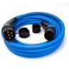 China RDC Portable EV Charging Double Gun Cable 32A Type 1 to Type 2  With Female-to-Male Plug wholesale