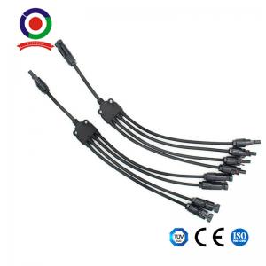 PV Solar Panel Y Branch Cable Wire Connector 1000V 30A For PV Connectors 1 Pair