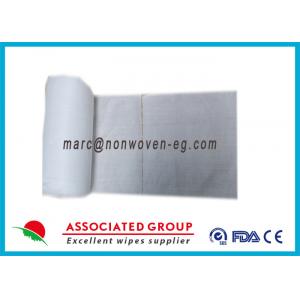 China Spunlace Nonwoven Food Service Wipes 65% Rhyno Non Woven Fabric supplier