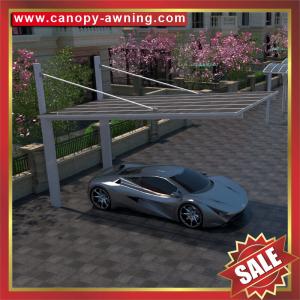 China excellent backyard park single car canopy awning shelter carport with aluminum framework and polycarbonate sheet wholesale