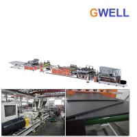 China PE Hollow Profile Sheet Machine PP Hollow Build Board Production Line on sale