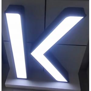 Uniform Light Plastic Acrylic Sign Black And White Night Sheet Outdoor Day Night Signage Board