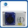 China 3p 5p 63A IP67 Bloqueo industrial impermeable con botón de control Gd y interruptor wholesale