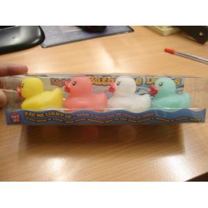 New arrived waterproof light up LED color changing bath duck with 7 color flashing LED ducks