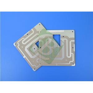 China 2-Layer RF-35 PCB Solution Immersion Silver White Legend wholesale