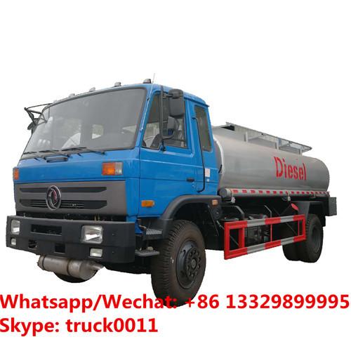 Dongfeng 4*2 LHD12m3 heavy oil tanker truck price low oil tanker truck capacity