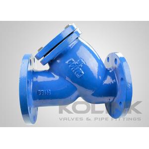 Ductile Iron Y Strainer GGG40 GGG50 PN10 PN16 PN25 Flanged