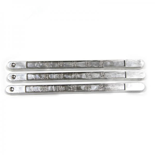 Pure Lead Free Solder Tin Bar Silvery Grey 32.5cm * 2cm * 2cm