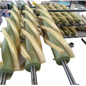Textile Printing And Dyeing Equipment Spiral Brush Roller Singeing Machine Brush