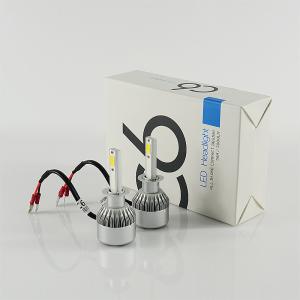 China C6 Plug / Play LED Auto Headlights 9005 High Power 12v LED Headlight 36w 3600LM supplier