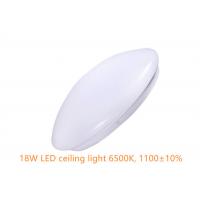 China 18W CCT 6500K Flat Panel Led Ceiling Lights Customized For Office / Bedroom on sale