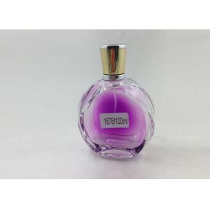 Garrafa de perfume de vidro recarregável do refrogerador de ar, garrafas de perfume 50ml de vidro