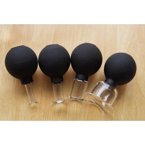 Facial Cupping Therapy Sets Cup Massage,4 Pieces Silicone Vacuum Suction Lymphatic Drainage Massage Cupping Tool