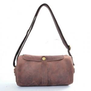 China first layer leather bags crazy horse leather duffle bag handbags for cowgirl supplier