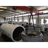China 930mm PU Foaming Insulating Foam Pipe Cover Production Line 25-30 tons / day on sale