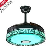 China Ultra Quiet Music Invisible Ceiling Fan Chandelier Remote Control on sale