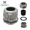 Strengthened Type Nickel Plated Brass Cable Gland , Waterproof Cable Gland