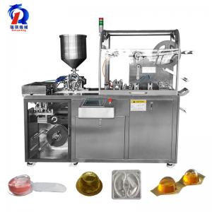 China High Speed Blister Packing Machine For Butter Honey Ketchup Liquid Packing Machine supplier